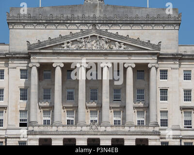 Parlament Gebäude (aka als Stormont) in Belfast, Großbritannien Stockfoto
