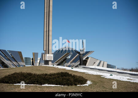 Großen Vaterländischen Krieg Museum, Minsk, Belarus. Stockfoto