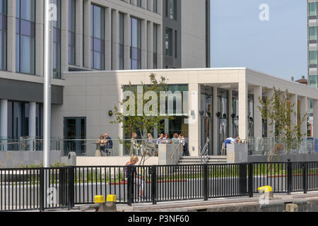 Marriott Hotel in Belfast eröffnet im Frühjahr 2018. Stockfoto