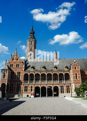 Neu renovierte Museum Hof van Buysleyden Fokussierung auf burgundischen Hof Kultur, in Mechelen, Belgien Stockfoto