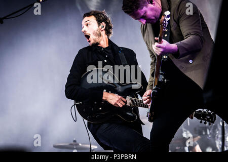 Landgraaf, Niederlande, 17. Juni 2018 Redakteure Live at Pinkpop Festival 2018 © Roberto Finizio / alamy Leben Nachrichten durchführen. Stockfoto