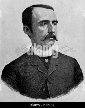 ENRIQUE DE AGUILERA Y GAMBOA - MARQUES DE CERRALBO 1845-1922. Lage: Biblioteca Nacional - COLECCION, MADRID, SPANIEN. Stockfoto