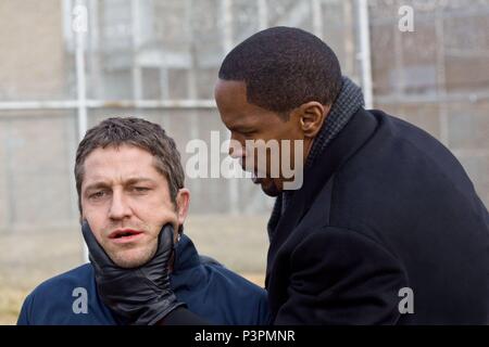 Original Film Titel: gesetzestreue Bürger. Englischer Titel: gesetzestreue Bürger. Regisseur: F. GARY GRAY. Jahr: 2009. Stars: Gerard Butler und Jamie Foxx. Credit: WARP FILMS/Album Stockfoto