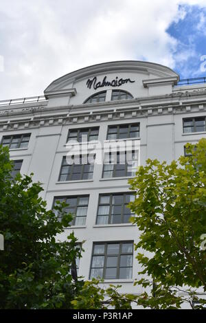 Blick auf die Malmaison Hotel, Newcastle Stockfoto