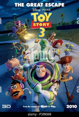 Original Film Titel: Toy Story 3. Englischer Titel: Toy Story 3. Regisseur: Lee Unkrich. Jahr: 2010. Credit: Pixar Animation Studios / WALT DISNEY PICTURES/Album Stockfoto