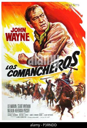 Original Film Titel: Die COMANCHEROS. Englischer Titel: Die COMANCHEROS. Regisseur: Michael Curtiz. Jahr: 1961. Quelle: 20th Century Fox/Album Stockfoto