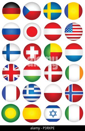 Flaggen Stock Vektor