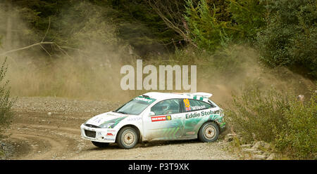 Wales Rally GB 2005 Stockfoto