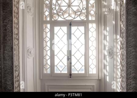 Das Interieur im National Palast von Sintra oder Pena, Sintra, Portugal Stockfoto