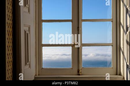 Das Interieur im National Palast von Sintra oder Pena, Sintra, Portugal Stockfoto