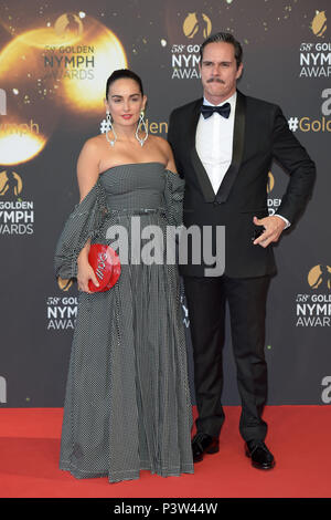 Monte-Carlo, 58th International Television Festival - Abschlussveranstaltung "Roter Teppich" dargestellt: Guest Stockfoto