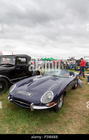 Knutsford, Großbritannien. 19 Jun, 2018. 19. Juni 2018 - Die Cheshire Showground bei Clay House Farm Flittogate Lane, Knutsford bewirtete die 2018 Royal Cheshire County. Die Show ist über die Sehenswürdigkeiten, Zeichen & Aromen von Cheshire & beyond Credit: John Hopkins/Alamy leben Nachrichten Stockfoto
