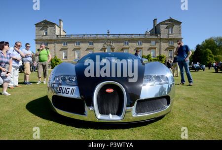 Wilton Classic und Supercar Wochenende, bei Wilton House gehalten, Nr Salisbury 07/06/2015 Stockfoto