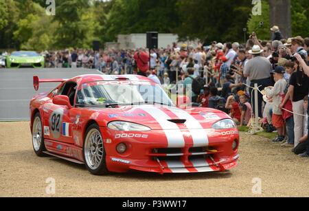 Wilton Classic und Supercar Wochenende, bei Wilton House gehalten, Nr Salisbury 07/06/2015 Stockfoto