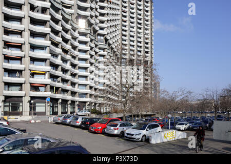 Mannheim, Deutschland, Wohnanlage Collini-Center in Mannheim Stockfoto