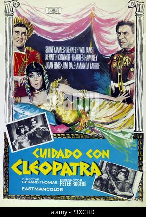 Original Filmtitel: CARRY ON CLEO. Englischer Titel: CARRY ON CLEO. Film Regie: GERALD THOMAS. Jahr: 1964. Credit: Rang/Album Stockfoto