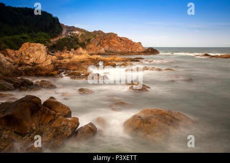 Riff bei Ganh Dia, Tuy Hoa, Provinz Phu Yen, Vietnam, Asien Stockfoto