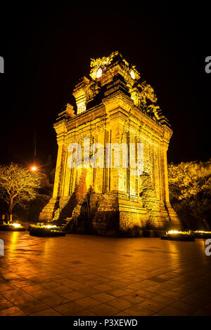 Tháp Nhạn Cham Türme, Heiligtum, Tempelanlage, in Tuy Hoa, Vietnam, Asien Stockfoto