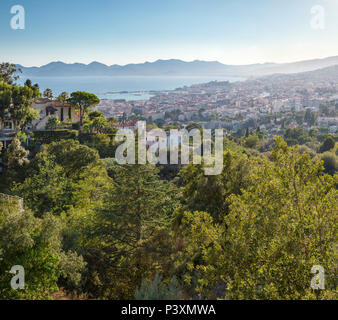 Blick über die Stadt vom Boulevard des Pins Stockfoto