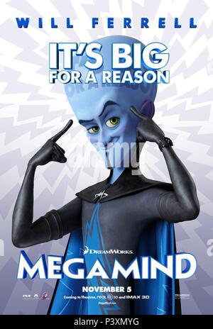 Original Film Titel: MEGAMIND. Englischer Titel: MEGAMIND. Regisseur: TOM MCGRATH. Jahr: 2010. Quelle: DREAMWORKS/Album Stockfoto