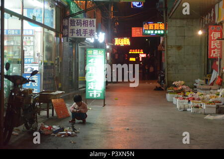 © ISABELLE SCHMITT China/Peking - LE 08/05/2014 DIE STADT PEKING - Die huytong Stockfoto