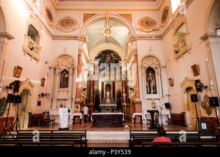 Igreja do Santíssimo Sacramento da Boa Vista, Na Rua Imperatriz Tereza Cristina, Bairro da Boa Vista, Recife, PE. Stockfoto