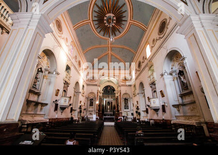 Igreja do Santíssimo Sacramento da Boa Vista, Na Rua Imperatriz Tereza Cristina, Bairro da Boa Vista, Recife, PE. Stockfoto