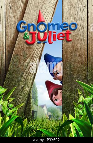 Original Film Titel: GNOMEO UND JULIA. Englischer Titel: GNOMEO UND JULIA. Regisseur: KELLY ASBURY. Jahr: 2011. Credit: TOUCHSTONE PICTURES/Album Stockfoto