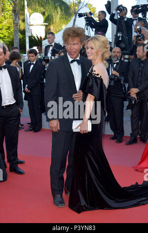 71St jährlichen Filmfestspiele von Cannes - "Der Mann, der getötet Don Quixote" - Fotoshooting Mit: Igor Bogdanoff, Julie Jardon Wo: Cannes, Frankreich Wann: 19. Mai 2018 Credit: IPA/WENN.com ** Nur für die Veröffentlichung in Großbritannien, den USA, Deutschland, Österreich, Schweiz ** verfügbar Stockfoto