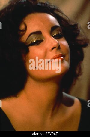 Stars: Elizabeth Taylor. Stockfoto