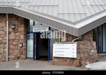 Standseilbahn Cairngorm Stockfoto