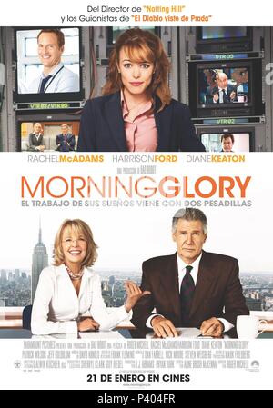 Original Film Titel: Morning Glory. Englischer Titel: Morning Glory. Regisseur: Roger Michell. Jahr: 2010. Quelle: Paramount Pictures/Album Stockfoto