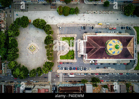Imagem aérea do Teatro Amazonas-Drone-em Manaus/bin. Stockfoto