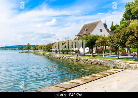 Rapperswil Stadt am See Zürich, Schweiz - Reiseziel in Europa Stockfoto