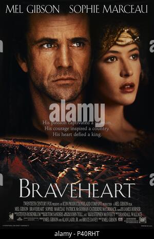 Original Film Titel: BRAVEHEART. Englischer Titel: BRAVEHEART. Regisseur: MEL GIBSON. Jahr: 1995. Quelle: 20th Century Fox/Album Stockfoto