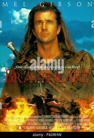 Original Film Titel: BRAVEHEART. Englischer Titel: BRAVEHEART. Regisseur: MEL GIBSON. Jahr: 1995. Quelle: 20th Century Fox/Album Stockfoto