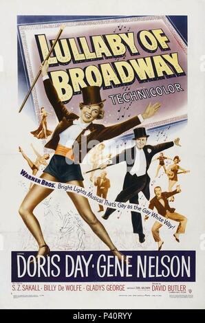 Original Film Titel: SCHLAFLIED DES BROADWAY. Englischer Titel: SCHLAFLIED DES BROADWAY. Regisseur: David Butler. Jahr: 1951. Quelle: WARNER BROTHERS/Album Stockfoto