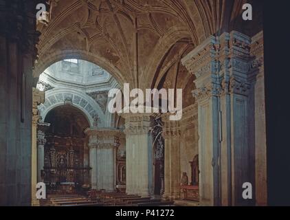 Innenraum Capilla del Rey Casto. Lage: CATEDRAL DE SAN SALVADOR - INTERIEUR, Oviedo, Asturien, Spanien. Stockfoto