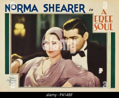 Original Film Titel: eine freie Seele. Englischer Titel: eine freie Seele. Film Regie: Clarence Brown. Jahr: 1931. Credit: MGM /Album Stockfoto