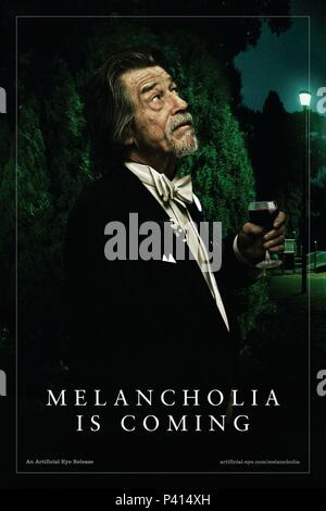 Original Film Titel: MELANCHOLIE. Englischer Titel: MELANCHOLIE. Regisseur: Lars VON TRIER. Jahr: 2011. Stars: John Hurt. Credit: ZENTROPA ENTERTAINMENTS/Album Stockfoto