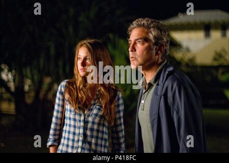 Original Film Titel: die Nachkommen. Englischer Titel: die Nachkommen. Regisseur: Alexander Payne. Jahr: 2011. Stars: GEORGE CLOONEY; Shailene Woodley. Credit: ad hominem-UNTERNEHMEN/Album Stockfoto