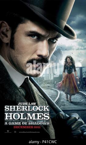 Original Film Titel: SHERLOCK HOLMES: EIN SPIEL DER SCHATTEN. Englischer Titel: SHERLOCK HOLMES: EIN SPIEL DER SCHATTEN. Regisseur: Guy Ritchie. Jahr: 2011. Quelle: WARNER BROS. Bilder / Album Stockfoto