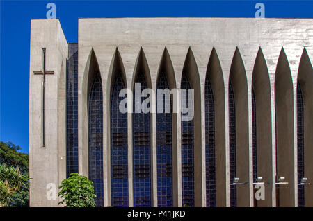 Brasília-DF Santuário Dom Bosco Igreja Igreja Católica Fé Religião Oração Religiosidade Brasilia, Distrito Federal Brasilien Centro Oeste Stockfoto