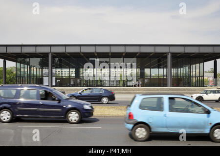 Berlin, Deutschland, Neue Nationalgalerie Potsdamer Straße in Berlin-Tiergarten Stockfoto