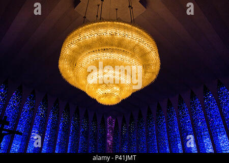 Brasília-DF Santuário Dom Bosco Igreja Religião Glanz tun Santuério Dom Bosco Paróquia São João Bosco Salesianos Brasilia, Distrito Federal Centro Oeste Stockfoto