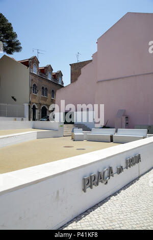 Caldas da Rainha, Portugal, Praca da Fruta in Caldas da Rainha Stockfoto