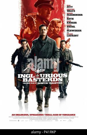 Original Film Titel: INGLOURIOUS BASTERDS. Englischer Titel: INGLOURIOUS BASTERDS. Regisseur: Quentin Tarantino. Jahr: 2009. Quelle: UNIVERSAL PICTURES/Album Stockfoto