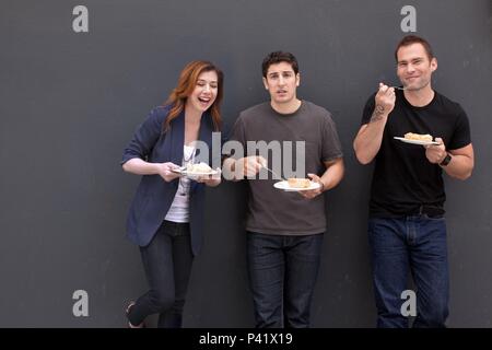 Original Film Titel: AMERIKANISCHE REUNION. Englischer Titel: AMERIKANISCHE REUNION. Regisseur: Jon Hurwitz; Hayden Schlossberg. Jahr: 2012. Stars: Jason Biggs, Alyson Hannigan, Seann William Scott. Quelle: UNIVERSAL PICTURES/Album Stockfoto