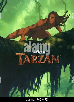 Original Film Titel: TARZAN. Englischer Titel: TARZAN. Regisseur: Kevin LIMA, CHRIS BUCK. Jahr: 1999. Credit: BURROUGHS UND DISNEY/Album Stockfoto