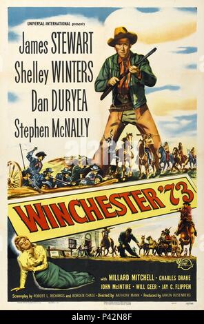 Original Film Titel: Winchester '73. Englischer Titel: Winchester '73. Regisseur: ANTHONY MANN. Jahr: 1950. Quelle: UNIVERSAL PICTURES/Album Stockfoto